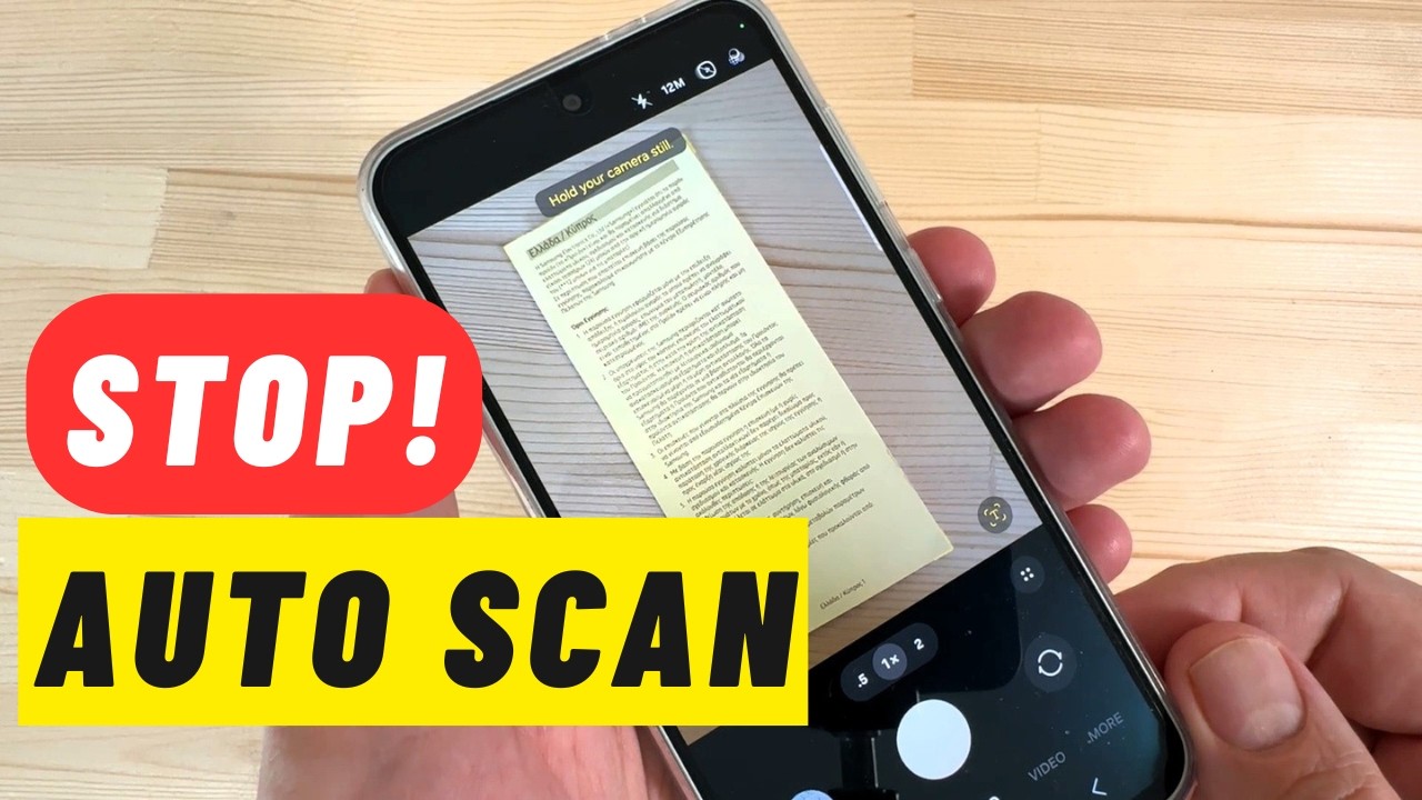 How to STOP Auto Scan Documents on Samsung Galaxy Phones