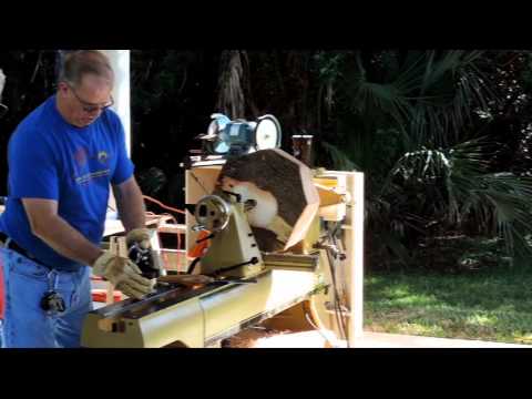 Turning a wooden hat with Ron Browning