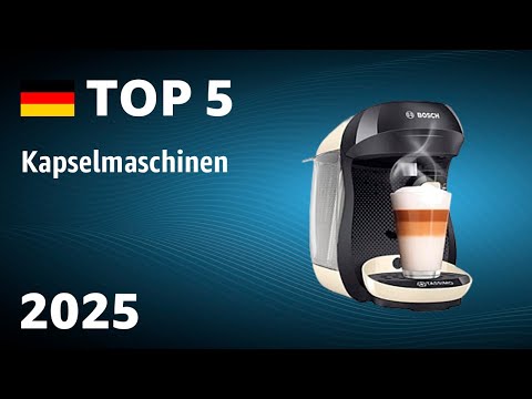 TOP—5. Beste Kapselmaschinen. Test & Vergleich 2025