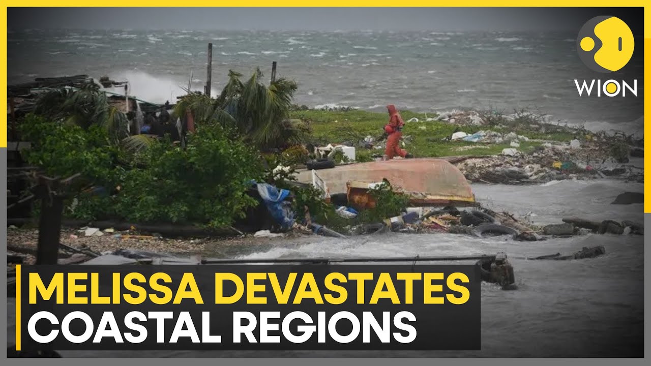 Hurricane Melissa Batters Coast | 50 Dead, Mass Evacuations Underway | WION