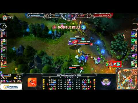 Inferno eSports Vs. Heavy Botlane Map 1 - RO16 - EUW Challenger Series #16