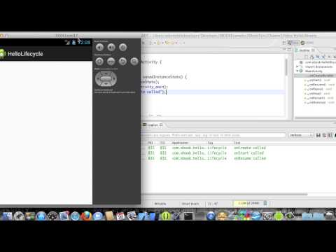 Android Development Course - Chapter 4 - HelloLifecycle