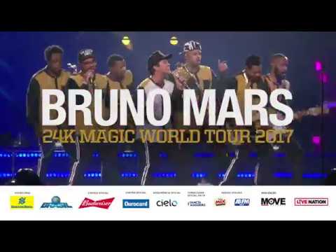 Bruno Mars - 24K Magic World Tour - Brasil 2017