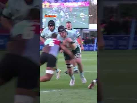 Putting EVERYTHING into the tackle!