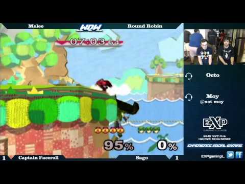 Melee Summer Ranbats Finals 8-8-15 Captain Faceroll vs Sago - Round Robin