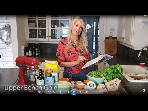 Upper Bench Cheesy Pizza Recipe with BC Merlot. By Jennifer Schell