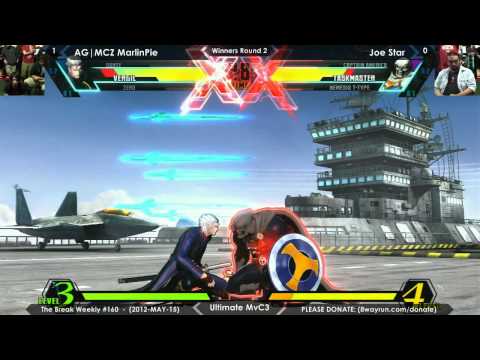The Break #160 - UMvC3 W2 - AG MCZ MarlinPie VS Joe Star