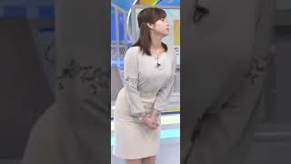 女子アナ びくっ