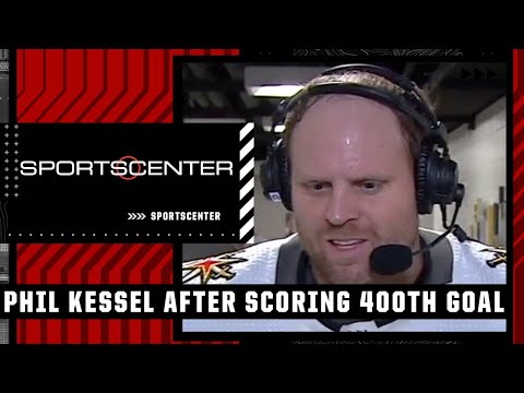 'Obviously I've played a while' - IRON MAN Phil Kessel on scoring 400th career goal | SportsCenter