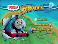 Thomas Friends Engines And Escapades 2008 DVD Menu Walkthrough