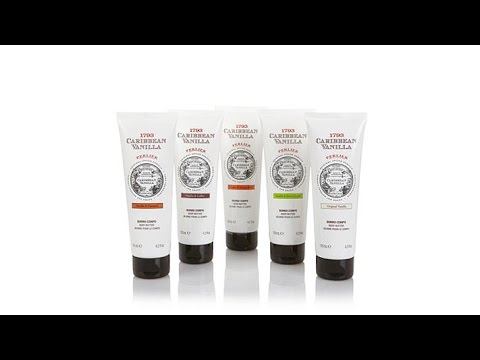 Perlier – Karibische Vanille – Schlagsahne-Körperbutter, 5-teiliges Set