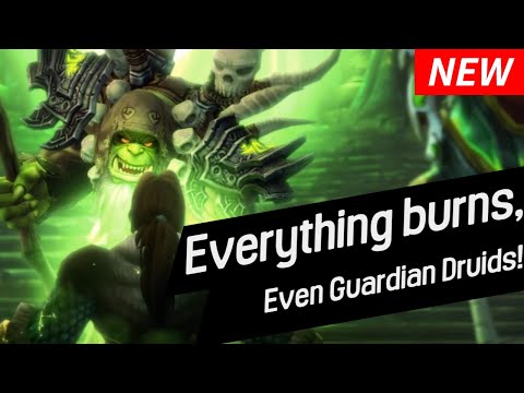 Chaos Bolt BURST for Guardian Druid! Night Fae Destruction Warlock PVP | WoW Shadowlands 9.2