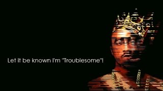 2Pac - Troublesome 96&#39; (Lyric Video/HQ)