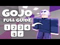 Full Gojo Guide - Jujutsu Shenanigans