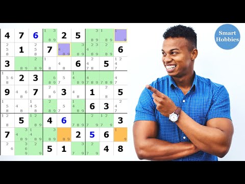Sudoku X-Wings And Skyscrapers - Sudoku Advanced Tutorial 5