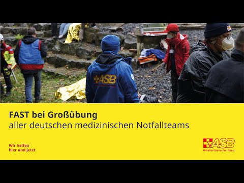 ASB FAST bei erster gemeinsamer Großübung aller deutschen medizinischen Notfallteams