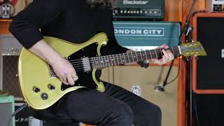 Video thumbnail for Our brother Fabrizio jamming in the showroom on a WILD CUSTOM GUITARS Wildmaster Gold by WILD CUSTOM GUITARS Co.