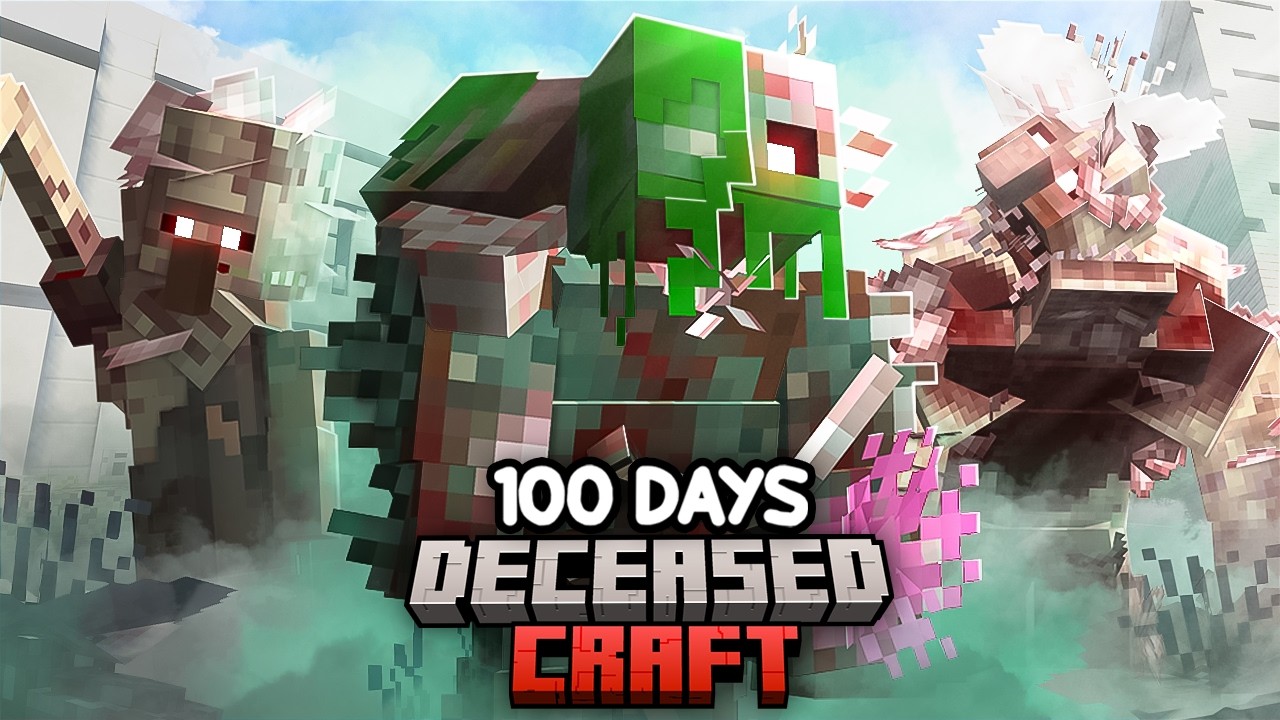 I Survived 100 Days in Deceased Craft