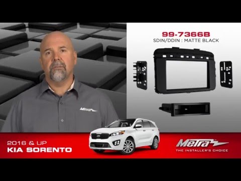 Metra KIA SORENTO dash kit 99-7366B