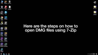 SUPPORTrix - How To Open DMG Files in Windows Using 7 Zip.