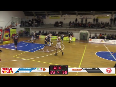 SERIE B Girone C Giulianova Basket 85 - Adriatica Press Teramo