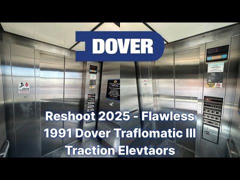 Reshoot 2025 - 1991 Dover Traflomatic III Traction Elevators | Market Square Garage | Harrisburg, PA