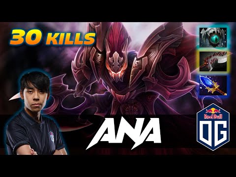OG.ana Spectre - 30 KILLS PWNAGE - Dota 2 Pro Gameplay [Watch & Learn]