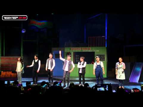 TEEN TOP On Air - 리키의 첫 뮤지컬 '총각네 야채가게' 응원하러 가는 날!