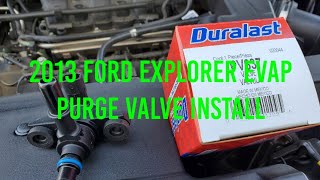 How to: install Purge Evap on a 2013 Ford Explorer