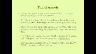 Opportunistic Infection in HIV/AIDS - CRASH! Medical Review Series