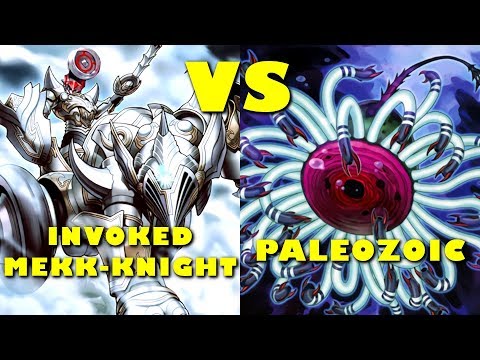 Real Life Yugioh - INVOKED MEKK-KNIGHT vs PALEOZOIC | July 2018 Meta Duel