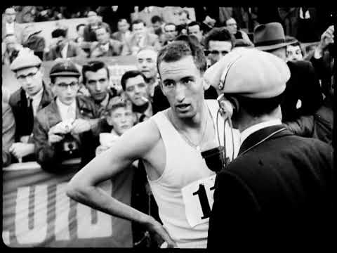 Australian runner Herb Elliot sets world record in Dublin (1958, HD)