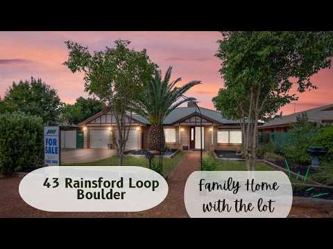 43 Rainsford Loop, Boulder, WA 6432, 4 Kuwarto, 2 Banyo, House