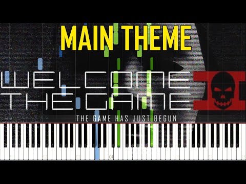 Welcome To The Game 2 - Main Theme [Synthesia Piano Tutorial]