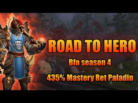 Imitlol - "Hero of the Alliance" - 435% Mastery Ret Paladin Montage - Bfa season 4
