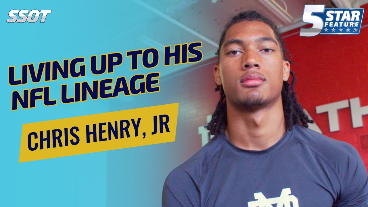 Chris Henry Jr: From NFL Legacy to Future Great