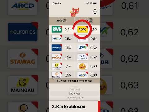 Ladefuchs: EV Strompreise