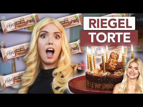 Ich backe für PAMELA REIF einen FITNESS Birthday Cake!