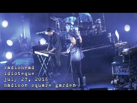 Radiohead Idioteque [4K] 2016-07-27 - Madison Square Garden; New York, NY
