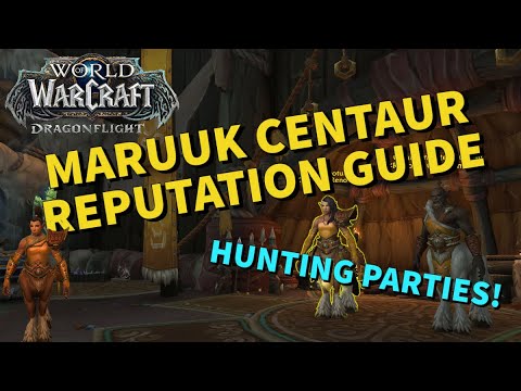 Level up Your Maruuk Centaur Reputation Fast! | WoW Dragonflight
