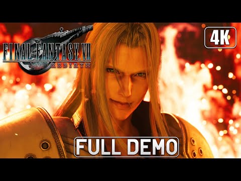 Final Fantasy 7 Rebirth Full Demo - Full Game Longplay Walkthrough Part 1 (No Commentary) 4K 60FPS