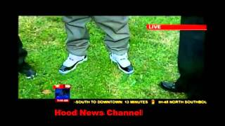 Ghetto mobbed  in Houston, Texas for Air Jordan shoes before Christmas