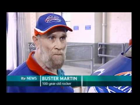 ITV News report from 2007 on The Zimmers with the late Alf Carretta