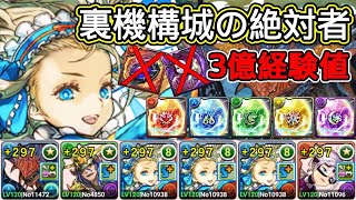 【パズドラ】裏修羅の幻界！裏機構城の絶対者！1周3億経験値！ネロミェール編成！全敵対応！ピトー難民！フレイ難民！安定周回！攻略【実況】