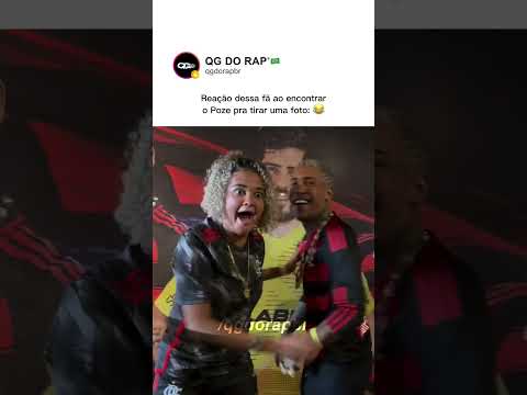 Olha a reação dessa fã ao encontrar o Poze: 😂🔥 #poze #pozedorodo #funk #fã #engraçado