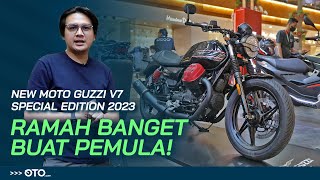 Bongkar Ubahan New Moto Guzzi V7 Special Edition 2023 | First Ride