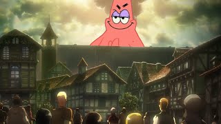 Patrick turns into a Titan