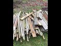 Deck Deconstruction. #lumber #deconstruction #savetrees #salvagedwood #goodwood #diy #salvagedwood