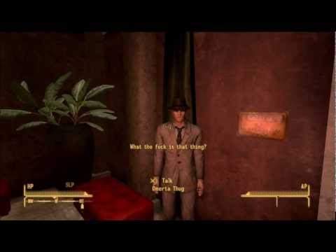 Let's Play HD Fallout New Vegas Very Hard-Hardcore Mode pt 74: Sneaking around