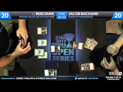 SCGWOR - Standard - Round 1 - Reid Duke vs Jacob Bachand [Magic: the Gathering]